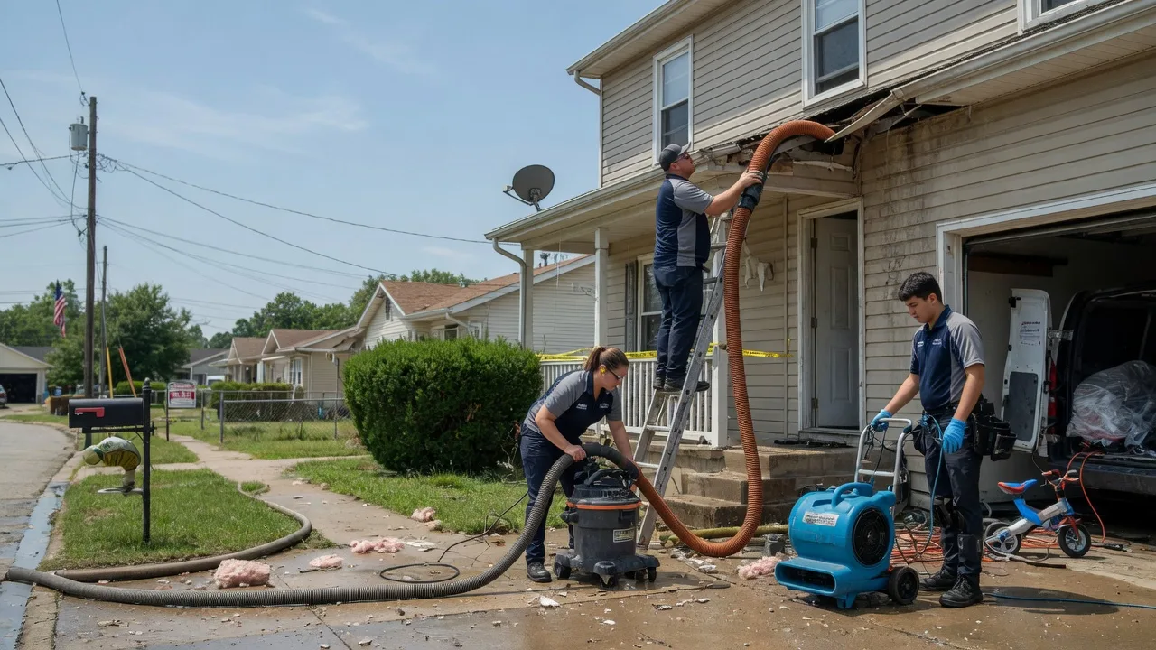 Water Damage Restoration in Springdale, PA near me